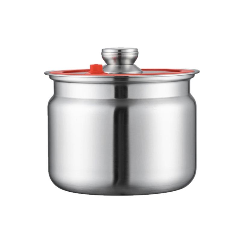 Sturdy Stainless Steel Food Storage Container With Portable Designs for Rice Flour Sugar Coffee Kitchen Organization