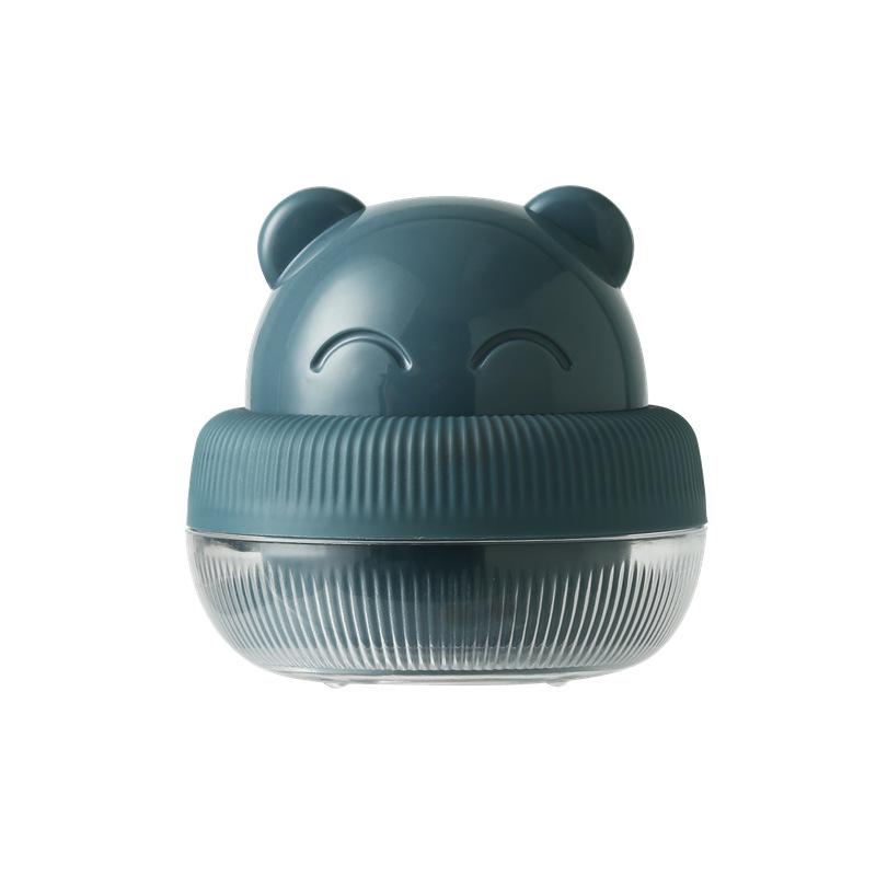 Little Bear Space Capsule Makeup Sponge & Cotton Pad Dustproof Storage Box