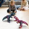 3D Printed Dinosaur Figurine Movable Joints Tyrannosaurus Figure Articulated Dino Model Toy Home Office Bookshelf Desktop Decoration Ornament
