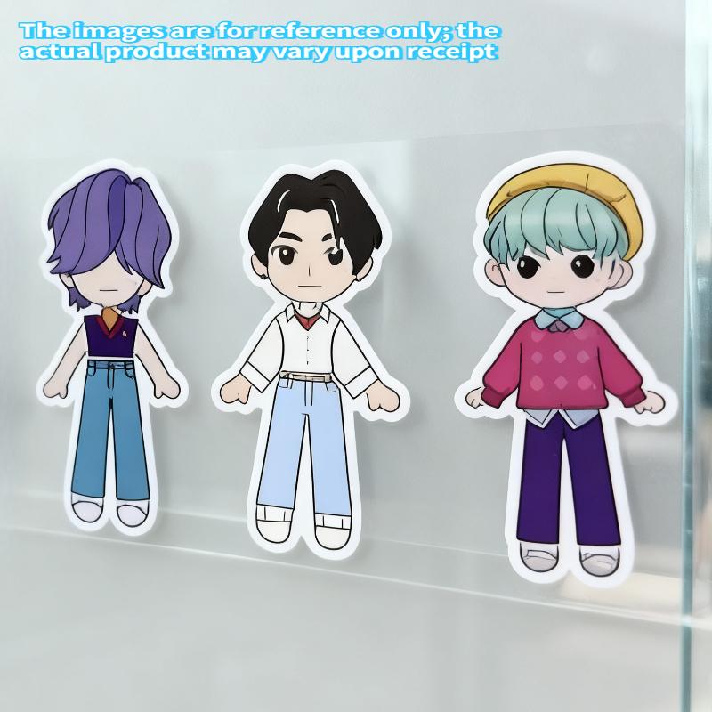 KPop Dämonenjäger Cartoon-Aufkleber, DIY Anime Doodle Abziehbilder für Gepäck