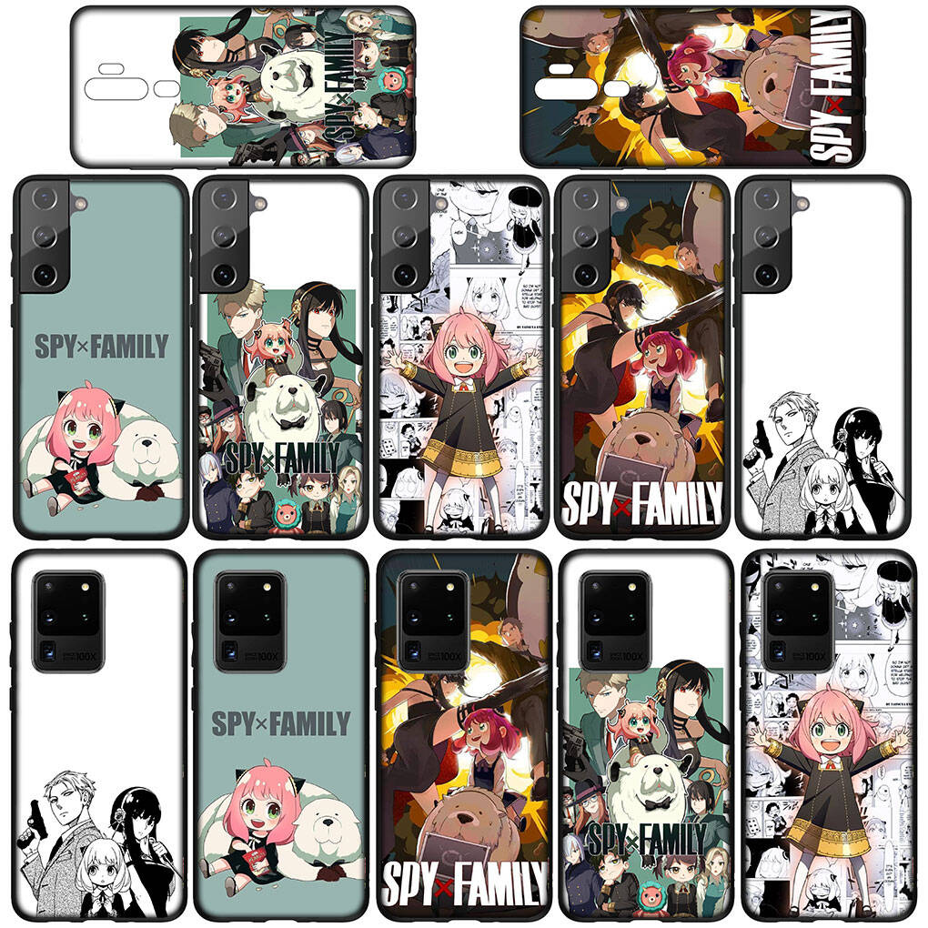 Phone Case for iPhone 17 16 15 Xiaomi Poco F8 F7 X7 X6 M8 C85 C75 C71 Redmi Note 14 13 12 11 Pro Max A3 A4 14C 13C 15C Spy X Family Anya Forger Cover