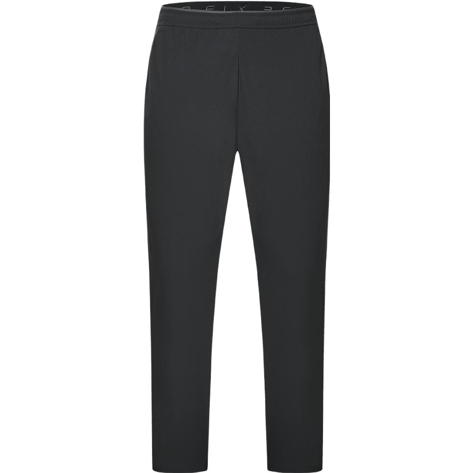 Fila Official 2023 Winter New Simple Basic Woven Long Pants Fitness Basketball Sports Pants Men Bottoms Deep-Black A11M331805F-BK