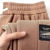 New Pleated High-end Draped Loose Straight-leg Sweatpants Summer Thin Men's Ice Silk Casual Pants