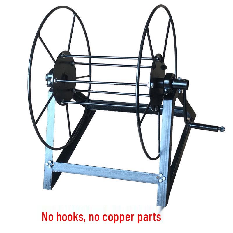 Jordbruksslangvinda & Elektrisk Reputläggningsställ med Armeringsjärnslager