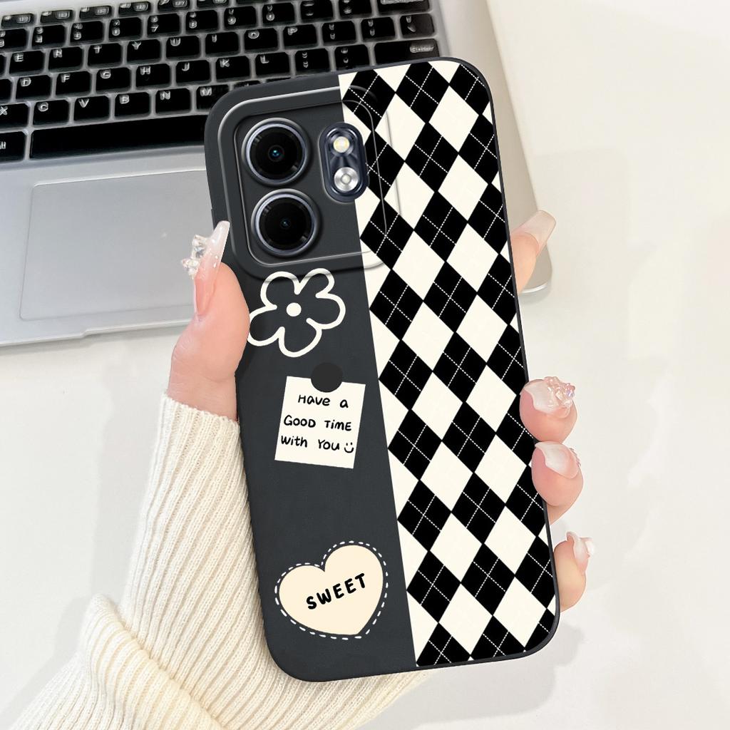 For Infinix Smart 9 Case Hot50i X6531 Luxury Art Painted Cover Soft Silicone Phone Cases For Infinix Hot 50i Smart9 X6532 Fundas