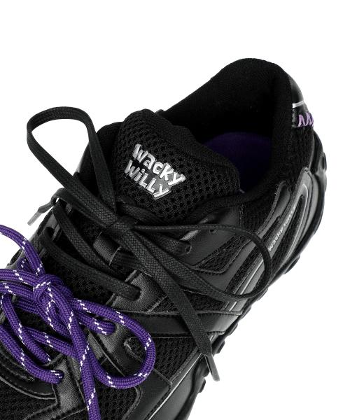 [WAKIEWILLIE] Leo Low Sneakers Black [Shipped from Korea] 100% Authentic