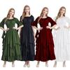 Qichenk Gothic Lolita Long Medieval European Lolita Long Princess Princess Party Plus Dress, Costume, Dress, Sleeves, Cosplay, Dress, Cute, Elegant,