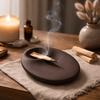 Ethnic Handmade Palo Santo Holder Vintage Zen Incense Stick Holder Craft Incense Accessories Palo Santo Burning Tray Yoga Room