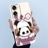 Für Honor 90 Lite 5G X50i 5G 2023 Handyhülle Panda Mädchen Katzen Weiches Silikon TPU Rückabdeckungen Stoßfänger Für Honor 90Lite Fundas Coque