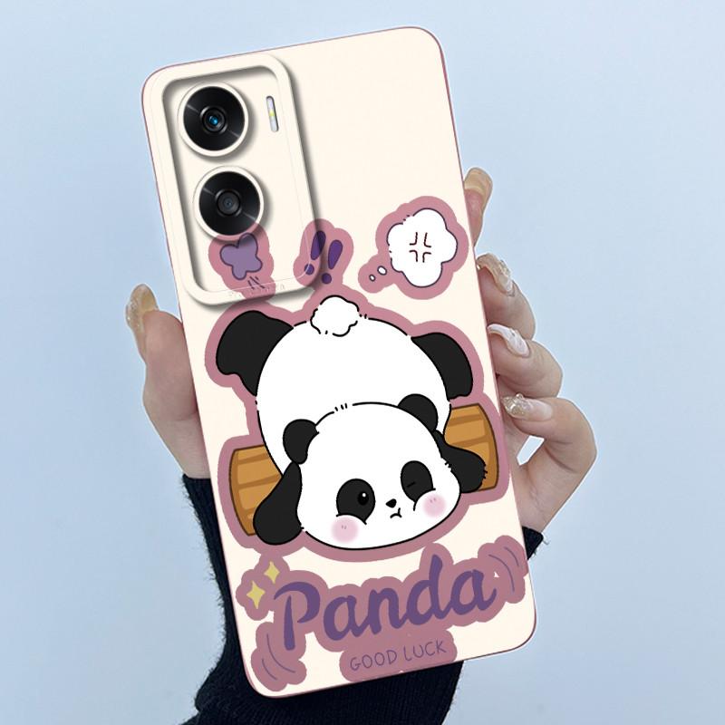 Für Honor 90 Lite 5G X50i 5G 2023 Handyhülle Panda Mädchen Katzen Weiches Silikon TPU Rückabdeckungen Stoßfänger Für Honor 90Lite Fundas Coque