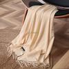 36Color Thin Imitation Cashmere Tassels Women Scarf Shawls Wraps Lady Designer Solid Hijab Stoles Long Pashmina Foulard Scarves