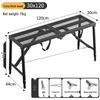 Folding Telescopic Thickened Stool with Leveling Function for Engineering or Scaffolding Use