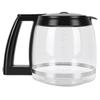 Glass Coffee Pot Easy to Clean Heat Cold Proof Coffee Maker Replacement   with Handle