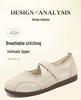 Women's Breathable Mesh Sports Mary Jane Ballet Flats