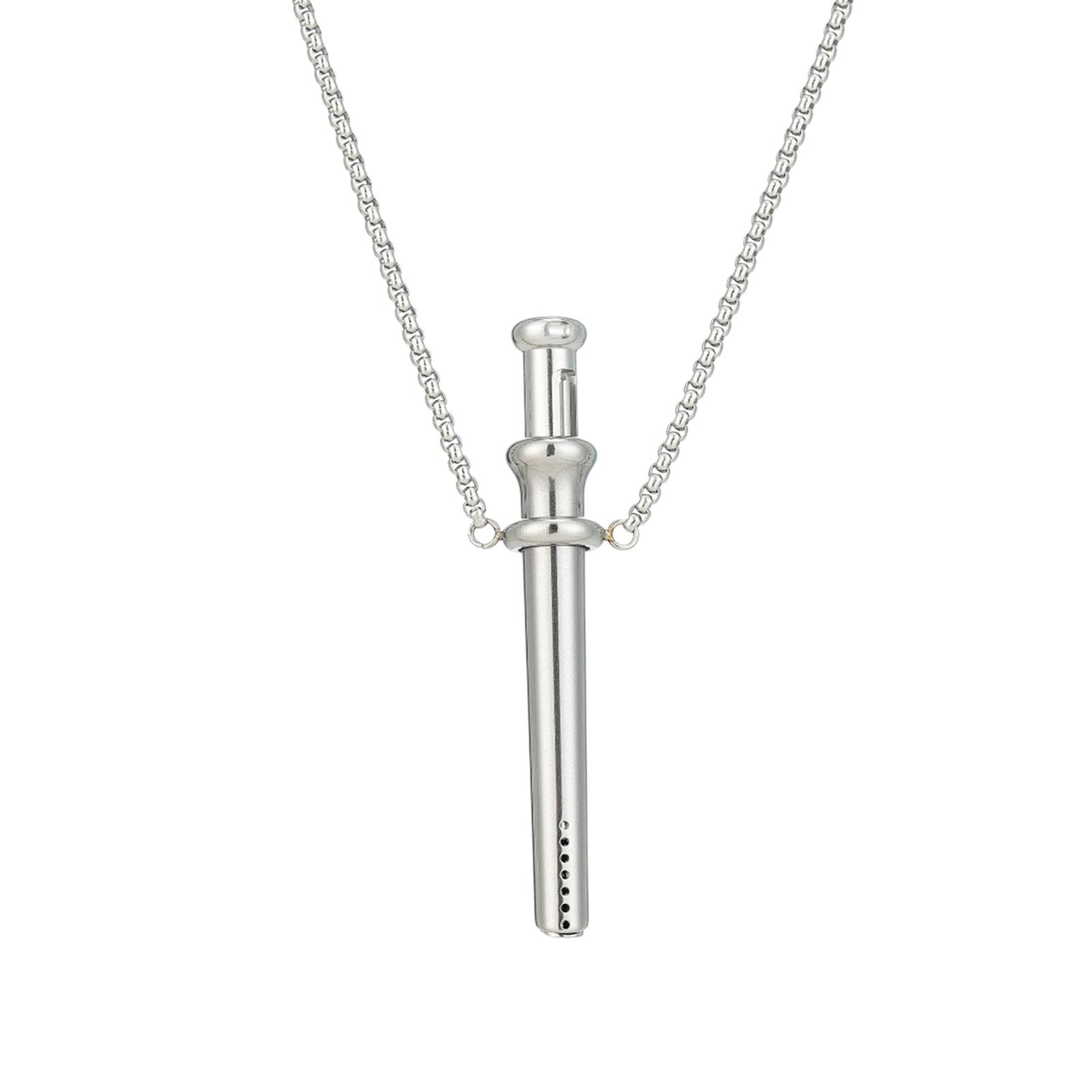 

Намисто-Ложка, Металеві Маленькі Ложки, Портативний Декоративний Підвіс-Ложка на Шию, Подарунок для Кухні та Спецій One Size срібний