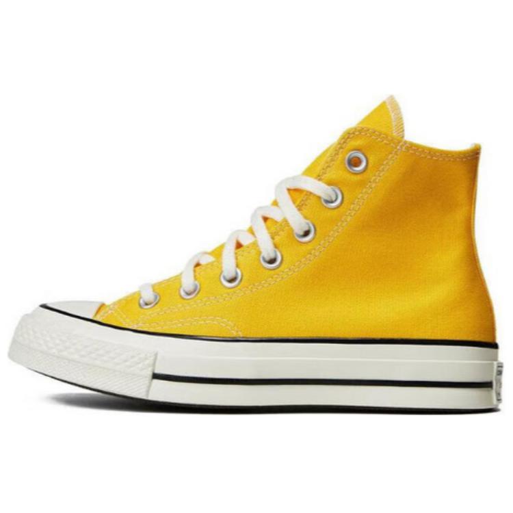 

Converse Кеды из парусины с высоким верхом 1970-х годов, унисекс, лимонно-желтые A07881C 37