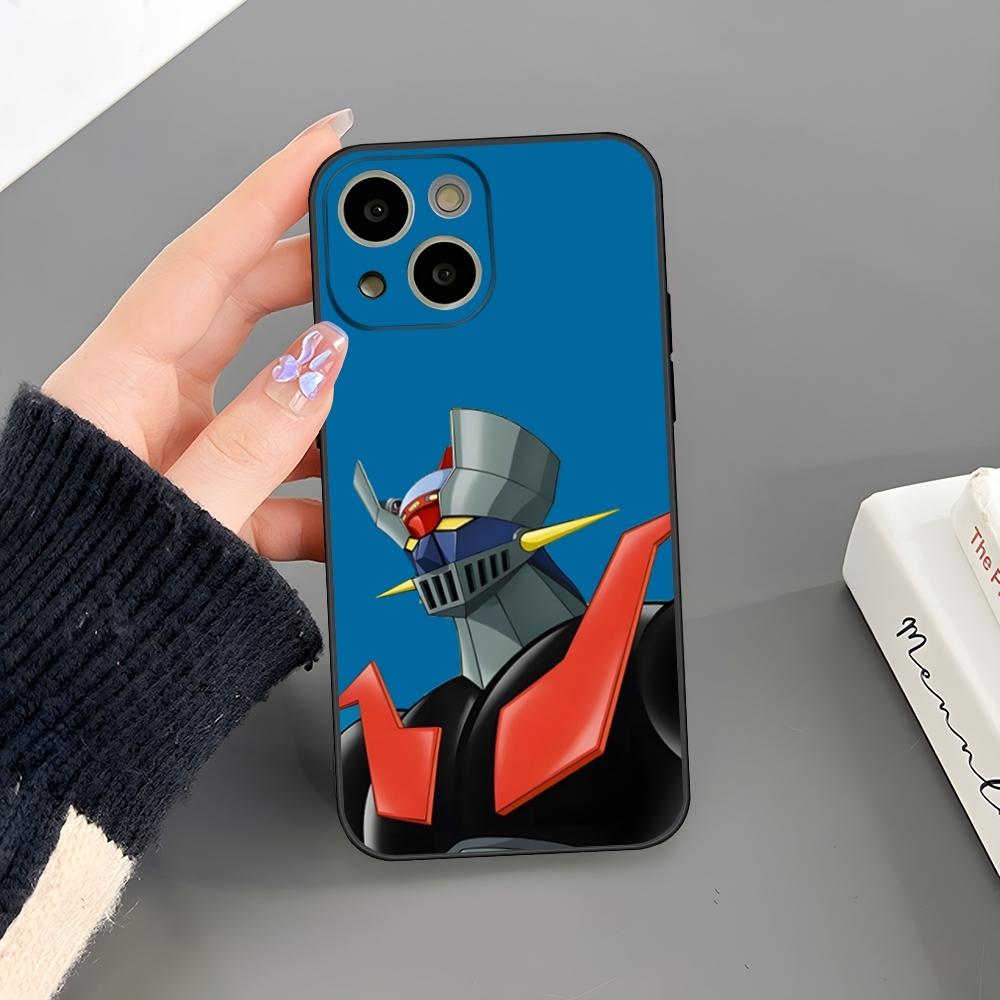 UFO Robot Goldorak Phone Case For Iphone 16 Plus 15 14 Pro Max 13 Mini 11 12 Xr X Xs 6 7 8 SE Plus Back Cover