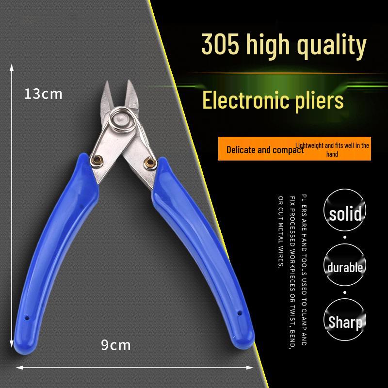 Mini Szczypce Diagonalne z Długim Nosem: Elektryk Elektronika Model Obcinaczki do wyprasek 170 Gundam Szczypce przemysłowe.