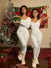Women's Sleeveless Ribbed Tank Yoga Jumpsuit - Body Shaping Sport Jumpsuit