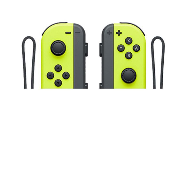 NS Switch JoyCon Bluetooth Controller with Left/Right Handles, Remote Wake-Up, and Hand Strap