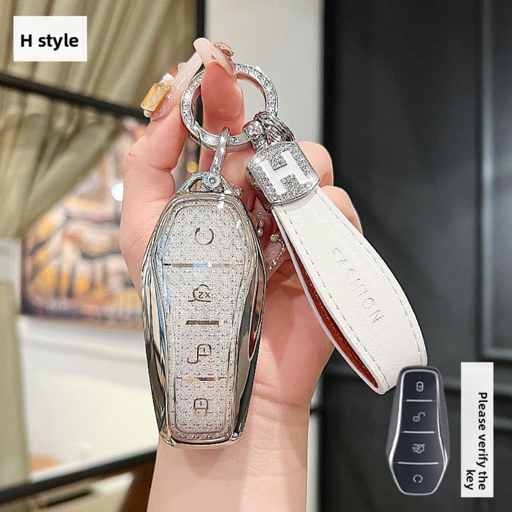 For BYD Car Key Cover for Qin PLUS Tang DMI Dolphin Song PLUS Han EV Yuan Seal Frigate 07 Protective Shell