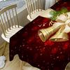 3D Printed Christmas Tablecloth Rectangular for Party Home Picnic Table Cloth