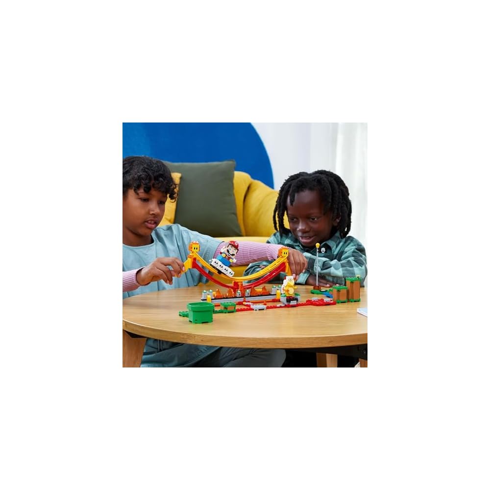 LEGO Super Mario Lava Lift Balance Challenge Toy Building Blocks for Kids 7 Years and Up