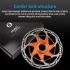 Bicycle Center Lock Rotor Hollow Heat Dissipation Wind Breaking For Road Mountain Bike Disc Brake Accessories