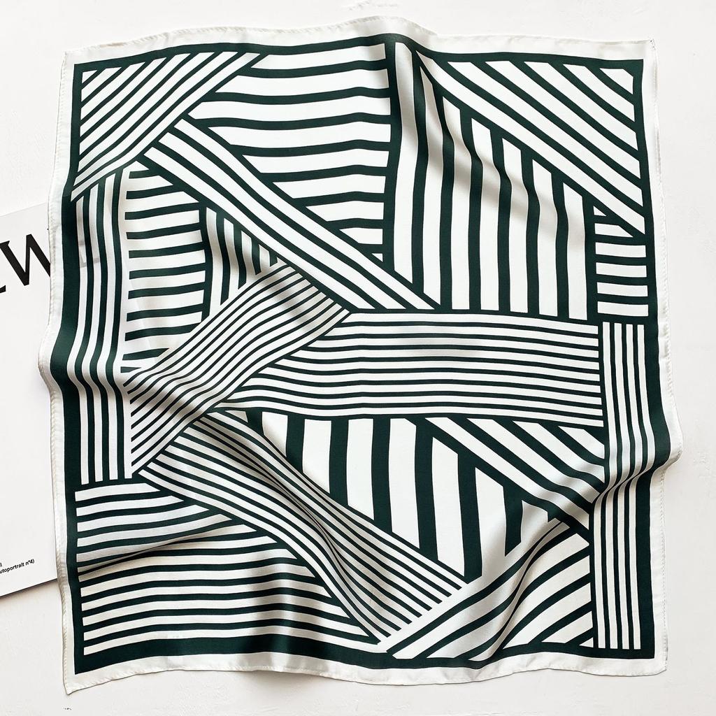 53 * 53 cm Mulberry Silk Lite firkantet skjerf Multifunksjonelt Profesjonell motedekorasjon Silkeskjerf for vår- og høstvarmesjal