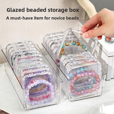 5 Pcs Antioxidant Crystal String Bracelet Storage Box