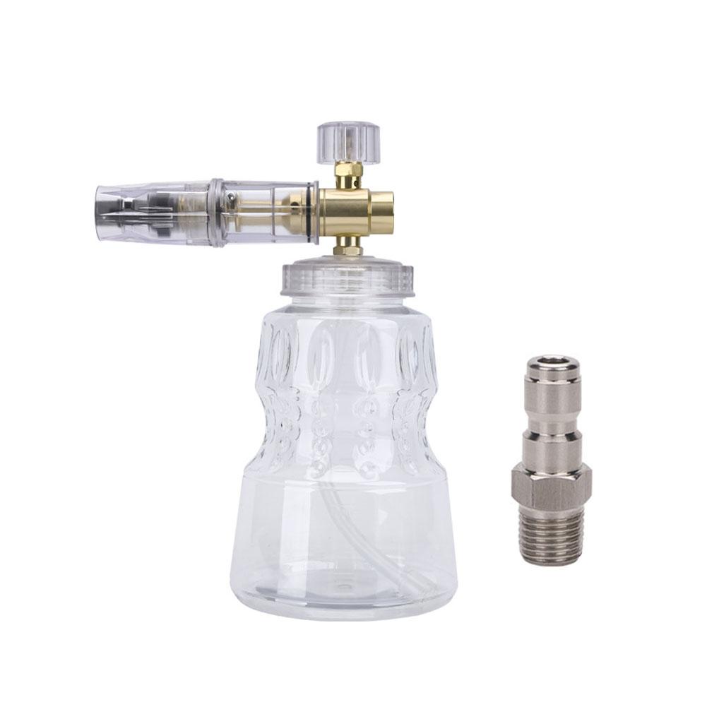 

Pressure Washer Aluminum Foam Cannon Foam Generator Snow Foam Lance With 1/4 Quick Connector For Portland Husky Greenwork