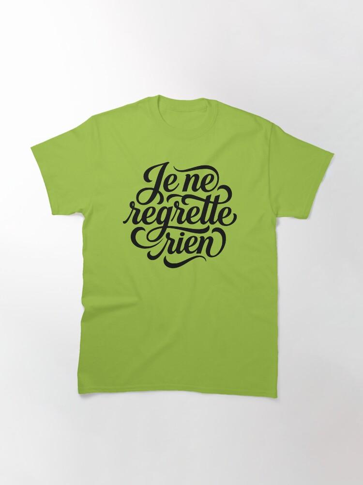 édith Piaf French Expressions Classic T-Shirt