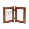 FUJICOLOR Photo Large Size X 2 Brown Frame, Wooden, 4522TL, Sides,