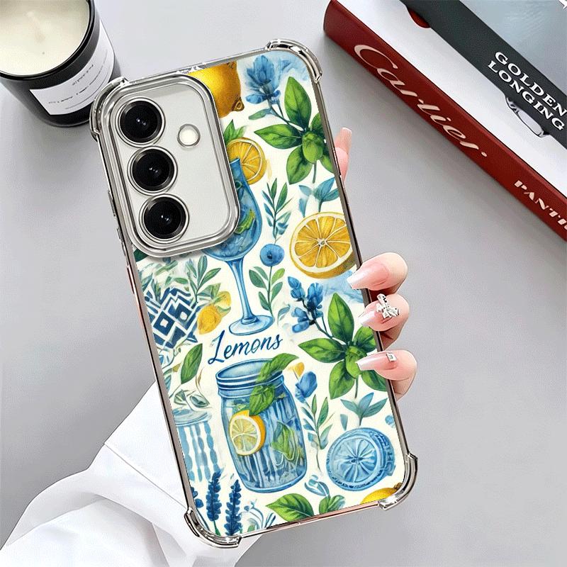 

Summer Fruits Lemon Soft Phone Case For Samsung A17 A27 A07 A37 A57 A16 A56 A15 A55 A14 A54 A13 A53 A26 A36 A25 A35 A24 A34 A23 Samsung A36