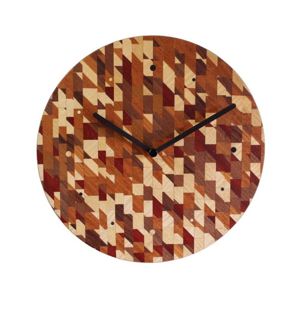 

[Б/У] ЧАСЫ Kenichi Mori работа по инкрустации деревом CLK09