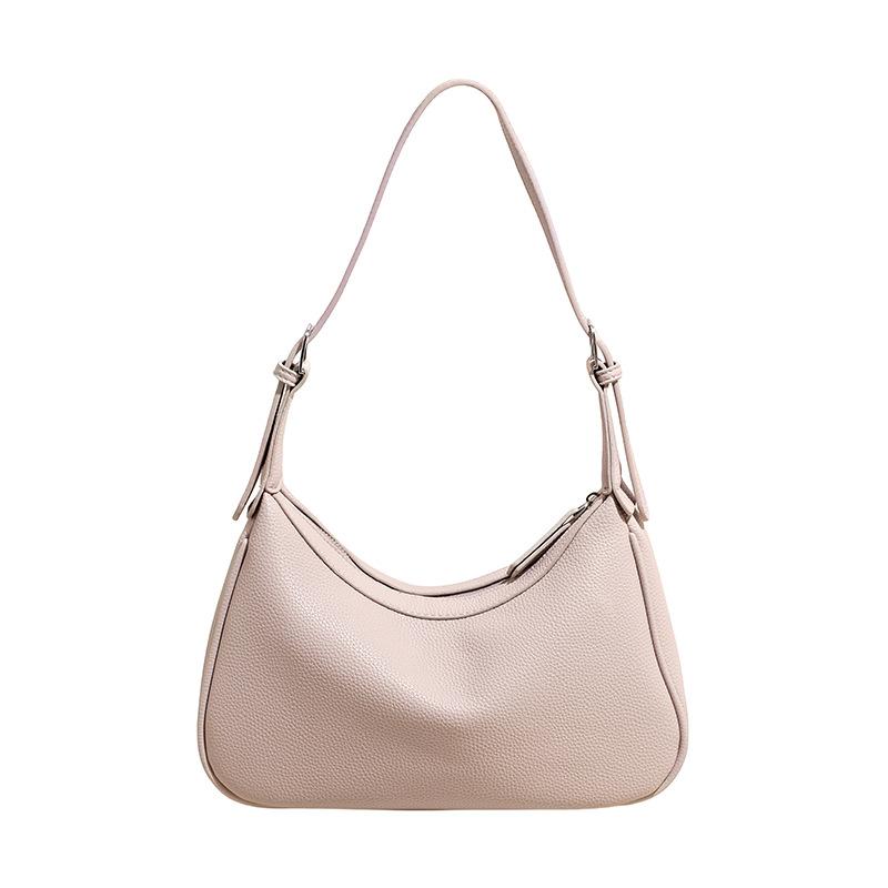 Schicke PU Hobo-Tasche für Damen – Weiche, texturierte Schulter-Tragetasche mit minimalistischem Design