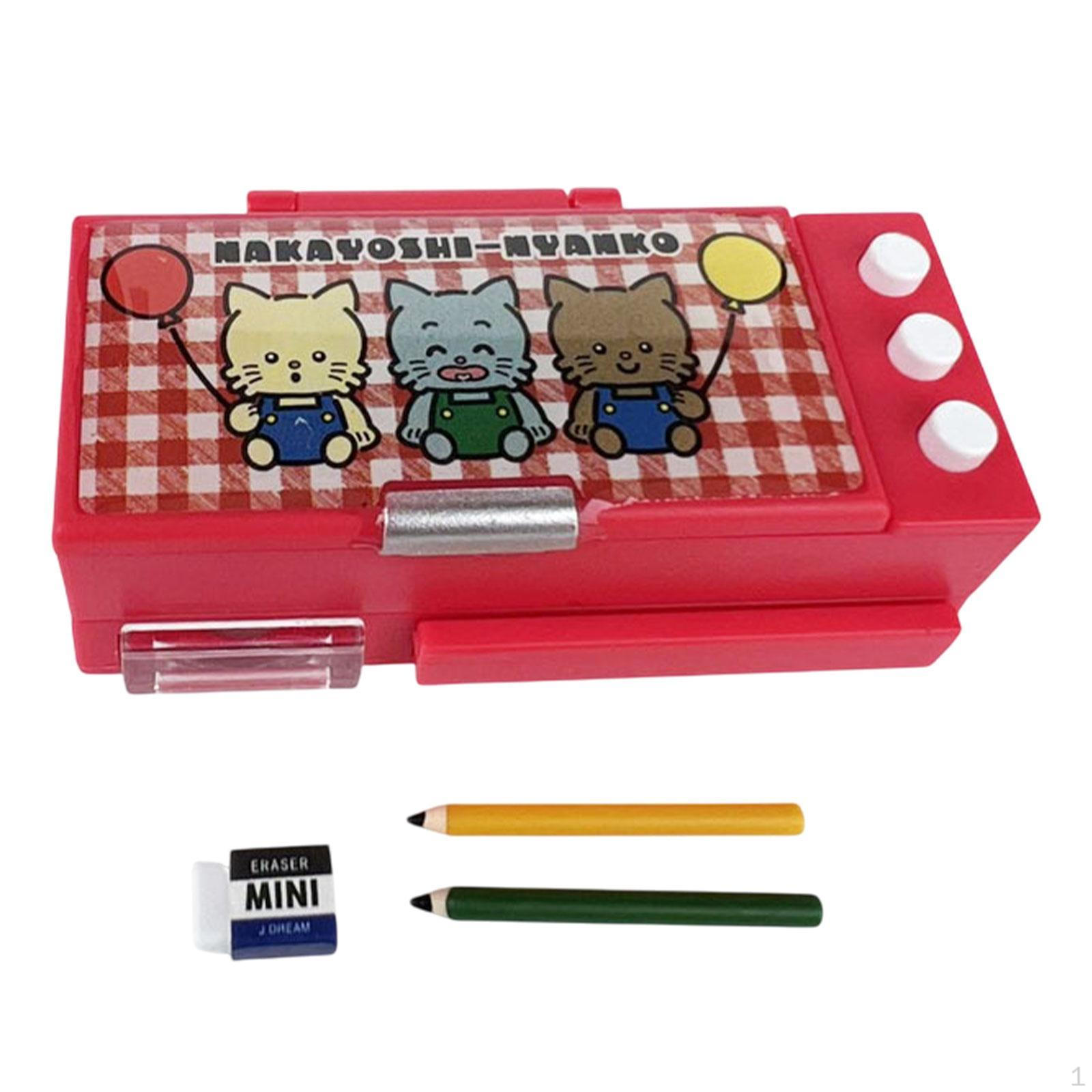 

1/12 кукольный домик пенал игрок имитационная модель поезд