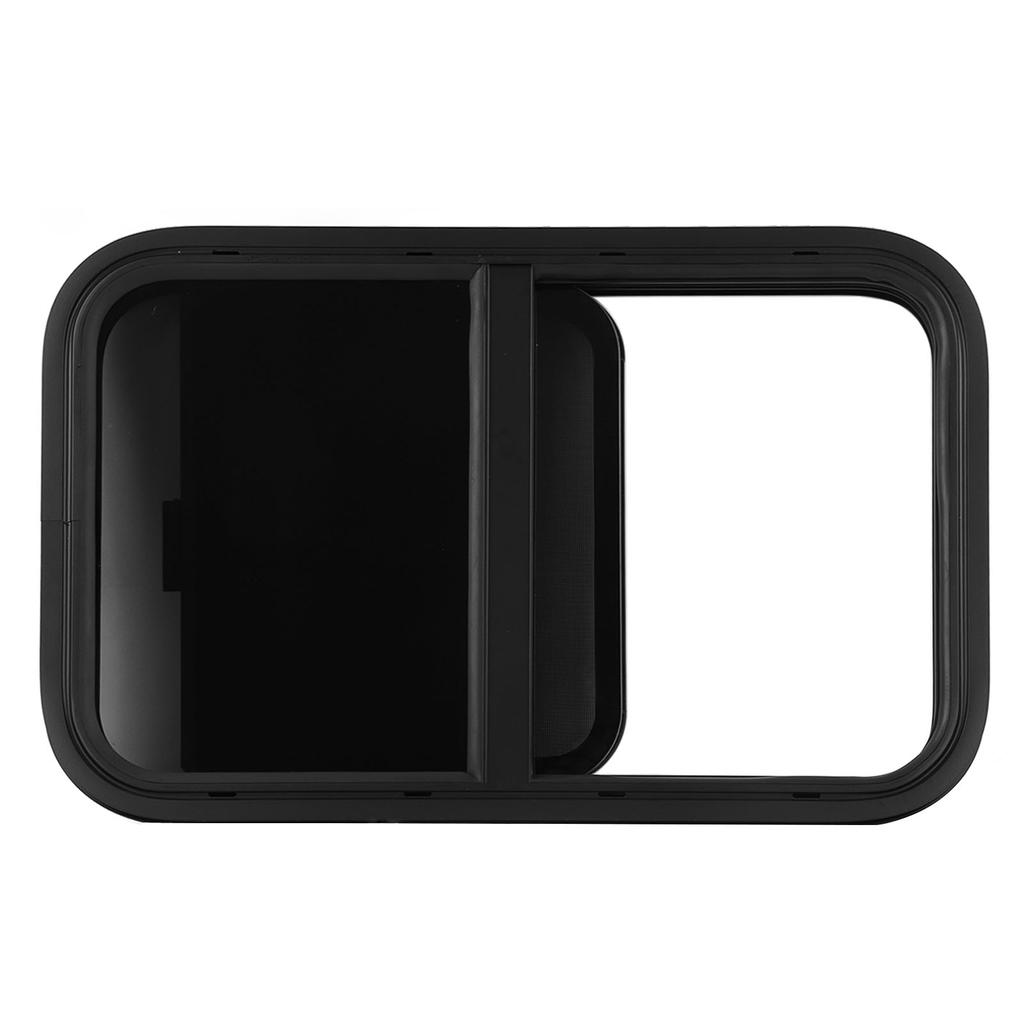 25.59x16.54in RV Windows Aluminium Alloy Rounded Sliding Windows Sealed Waterproof UV Resistant Slid