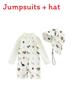 Childrens Polyester Long Sleeve Swimsuit With Hat And Full Coverage For Pool And Beach Play