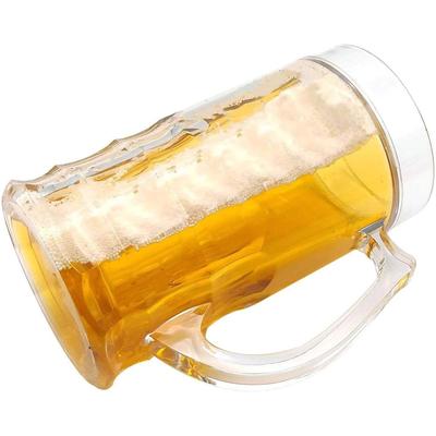 Lustiger doppelwandiger Wasserbecher 450ml Bierkrug Tasse Spülmaschinenfest Bierbecher Wassertank Sicher Party Spaß Streich Schreibtischdekorationen Spender