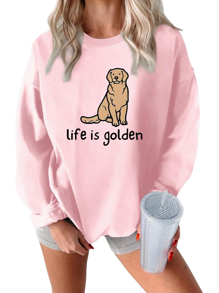 Stylish Cozy Thick Warm Plush Hoodie with Round Neck and Long Sleeves