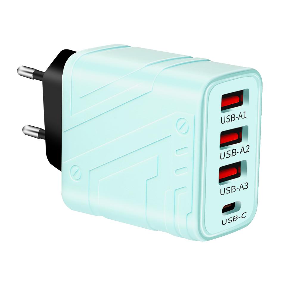 Carregador PD USB Tipo C de alta velocidade, carregamento rápido, adaptador de parede para celular para iPhone 16 15 14 Huawei Xiaomi Samsung S23