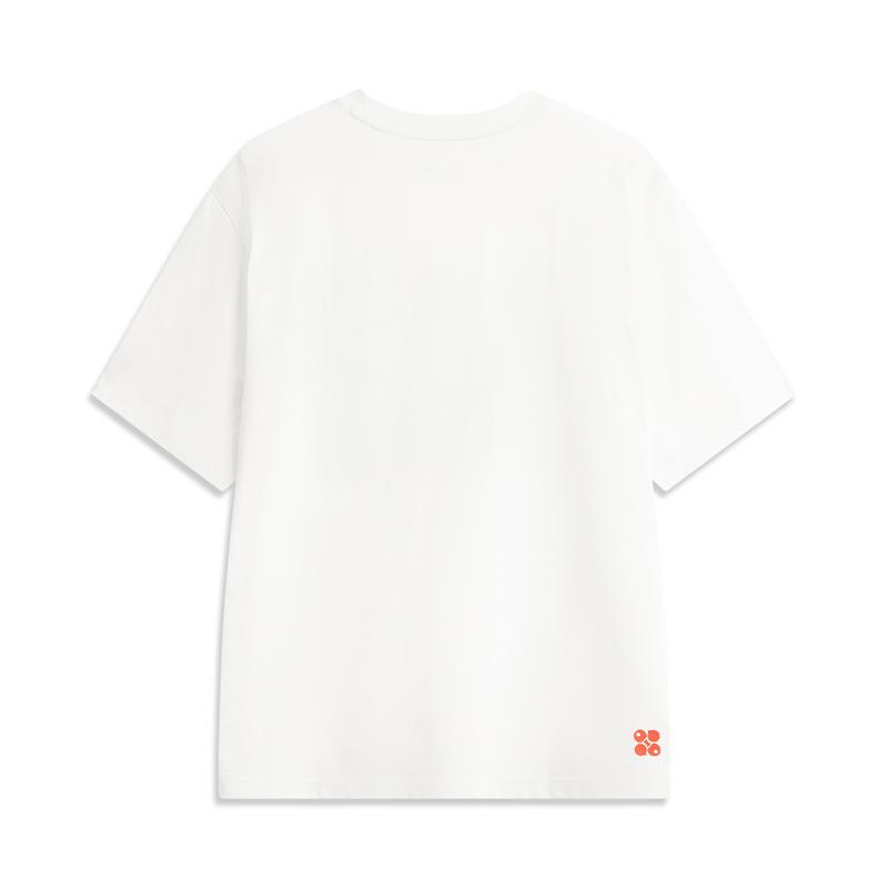 Li-Ning Breathable Trendy Versatile Round Neck Cultural T-Shirt Men Tops ATSV699-2