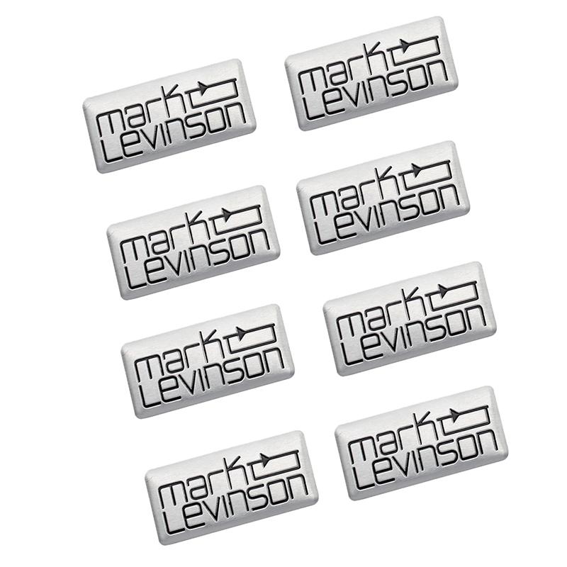Car Styling Mark Levinson Logo Emblem 3D Aluminum Speaker Audio Decorate Sticker Decals For Lexus UX250H Fsport CT200H RX400H NX AEN1
