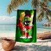 Beach Towel with Marvin the Martian1 Pattern - soft,absorbent,machine washable Lightweight&Modern,swimming,Travel Essentials