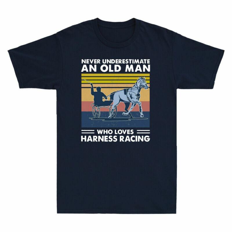 Unisexs Old Tshirt Never Who An Underestimate Vintage Harness Unisex Loves Racing
