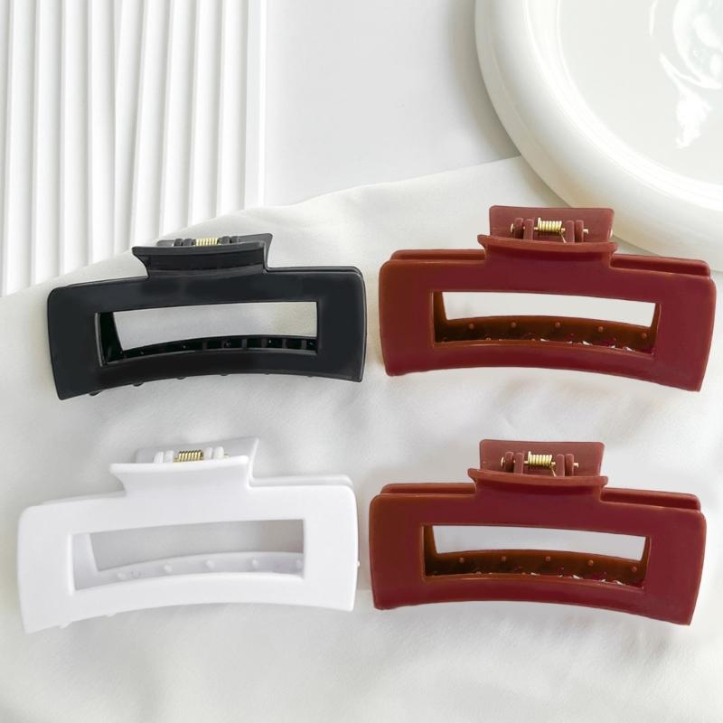 Comfort Hair Claw Clip With Soft Silicone Design No Pressure On Scalp Secure Hold Hair Styling Tool