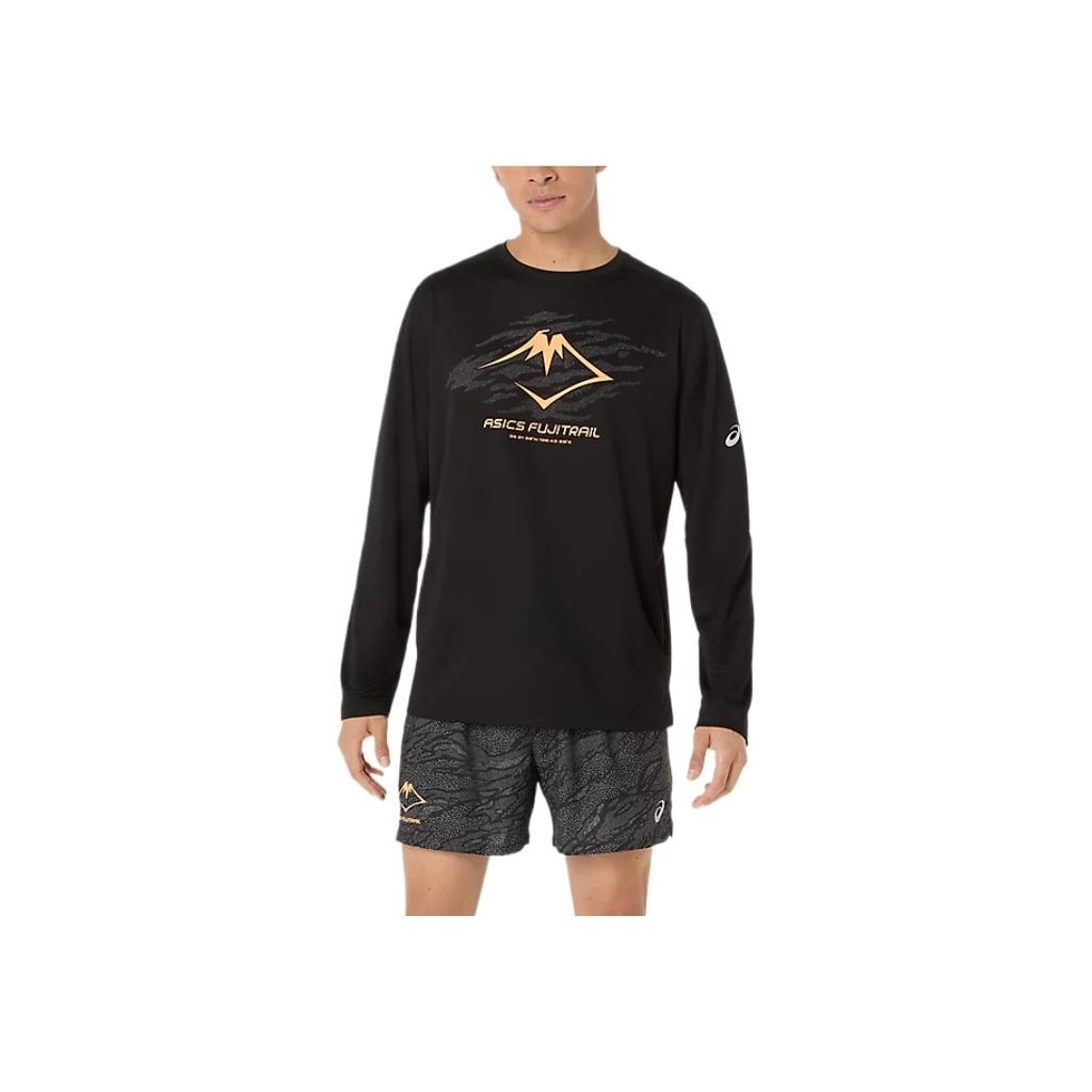 Asics Fujitrail Logo Comfortable Versatile Sports Long Sleeve T-Shirt Men Tops 2011D391-001
