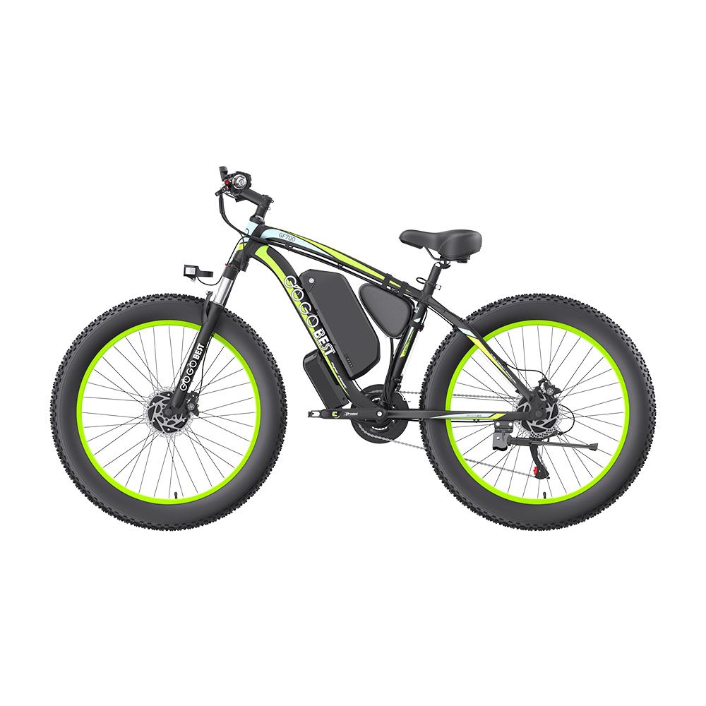 GOGOBEST GF700 Electric Bicycle Adult 1000W  Motor 48V18.2AH City Riding E-Bike 26'' Fat Tire Electric Bike
