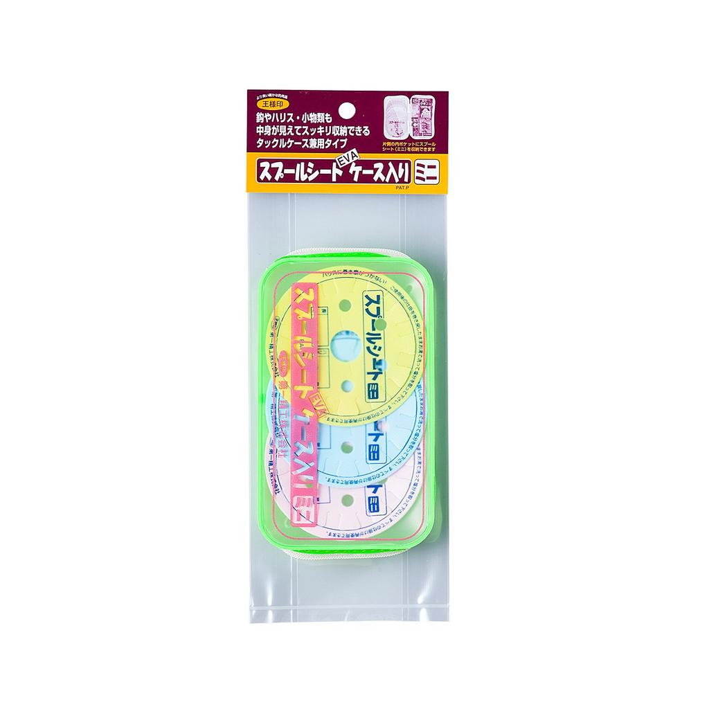 Daiichi Seiko Fishing Spool EVA 6 04109 Sheets, Mini, Case, Sheets,